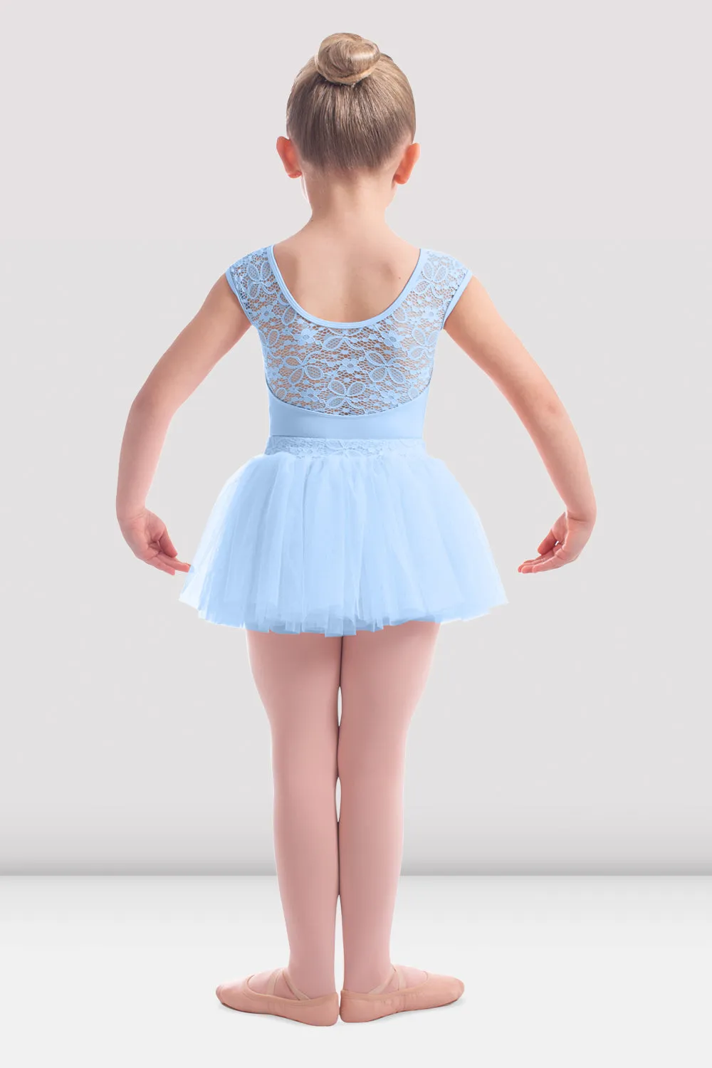 Girls Mirella Daisy Lace Waistband Tutu Skirt