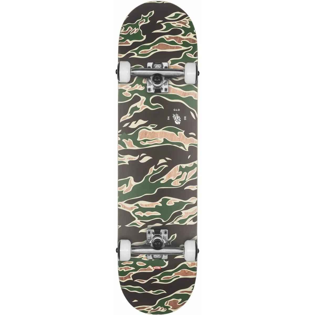 GLOBE  G1 FULL ON TIGER  CAMO SKATEBOARD 8.0