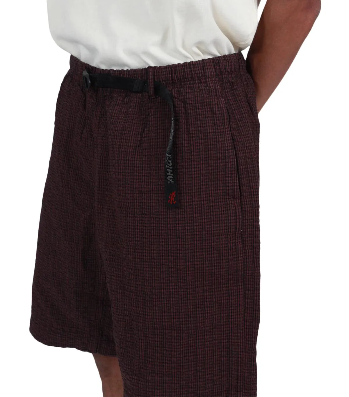 Gramicci O.G. Seersucker G-Shorts Maroon