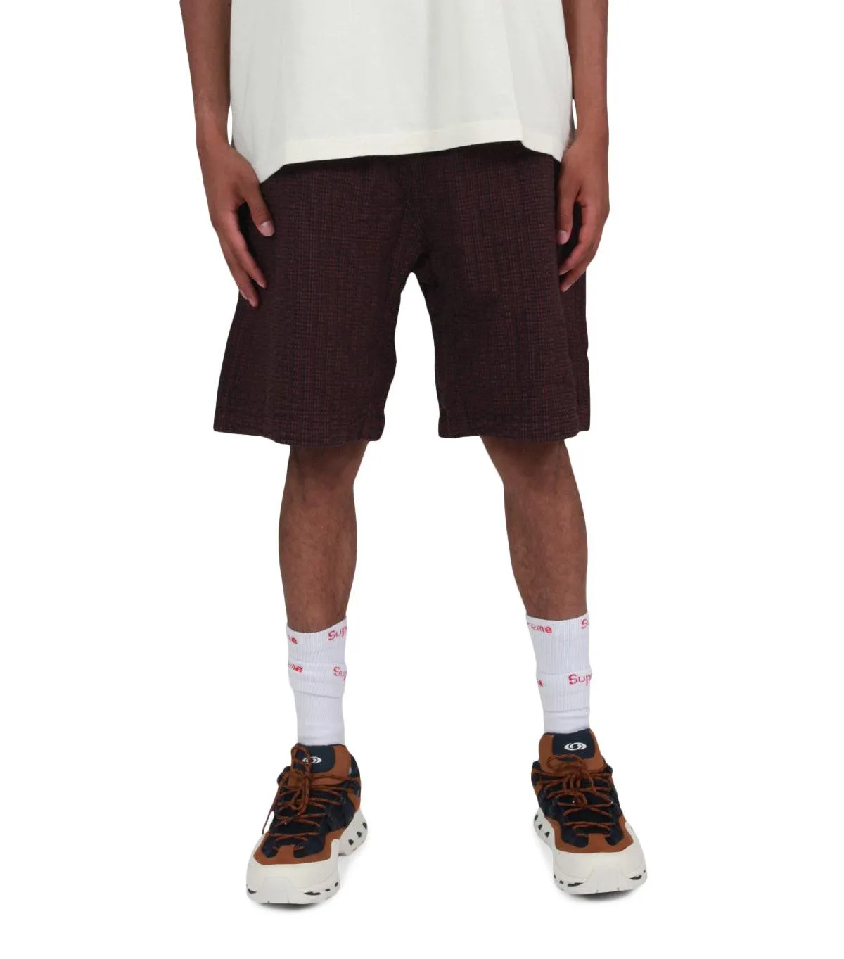 Gramicci O.G. Seersucker G-Shorts Maroon