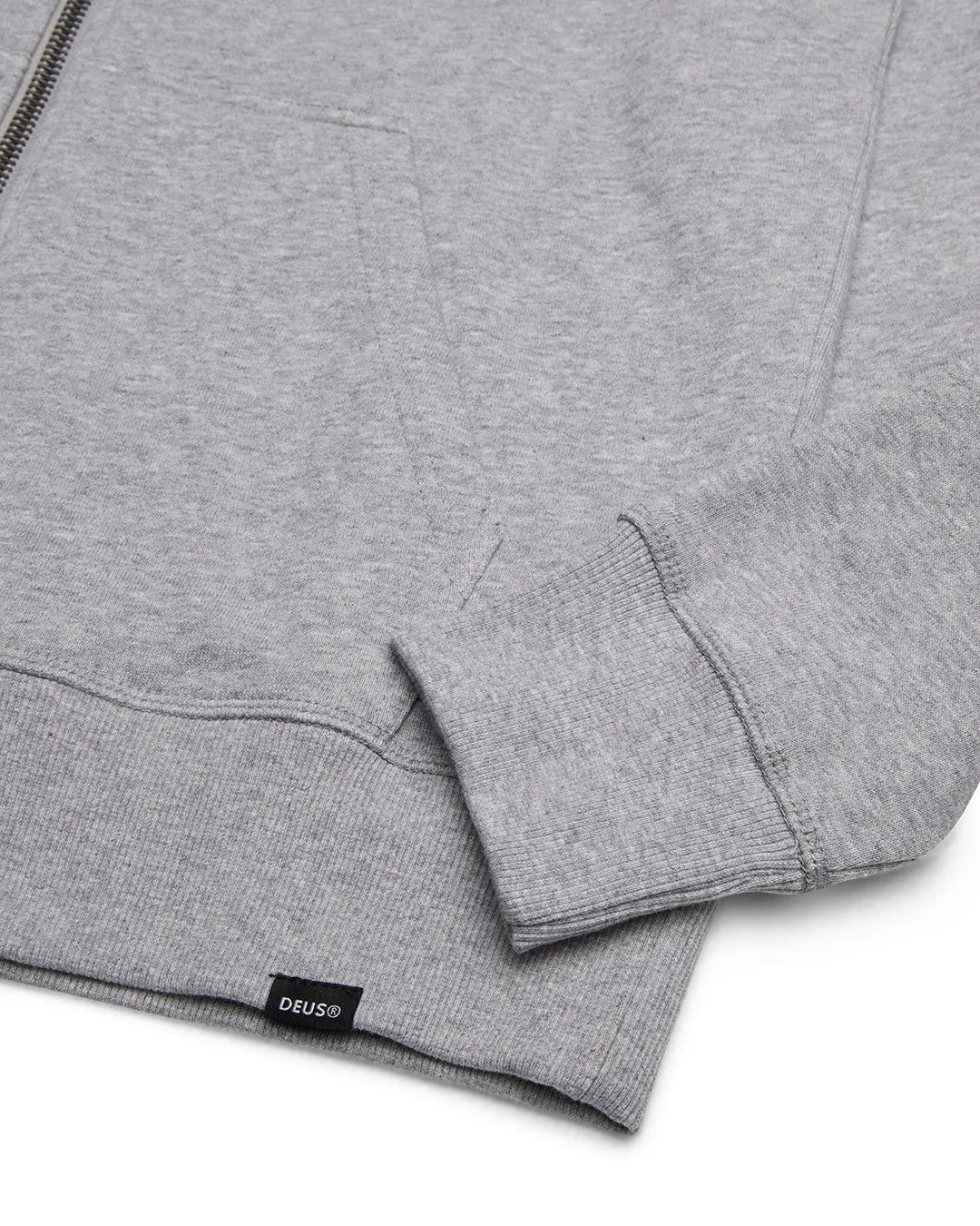 GRIP TAPE HOODIE - GREY MARLE