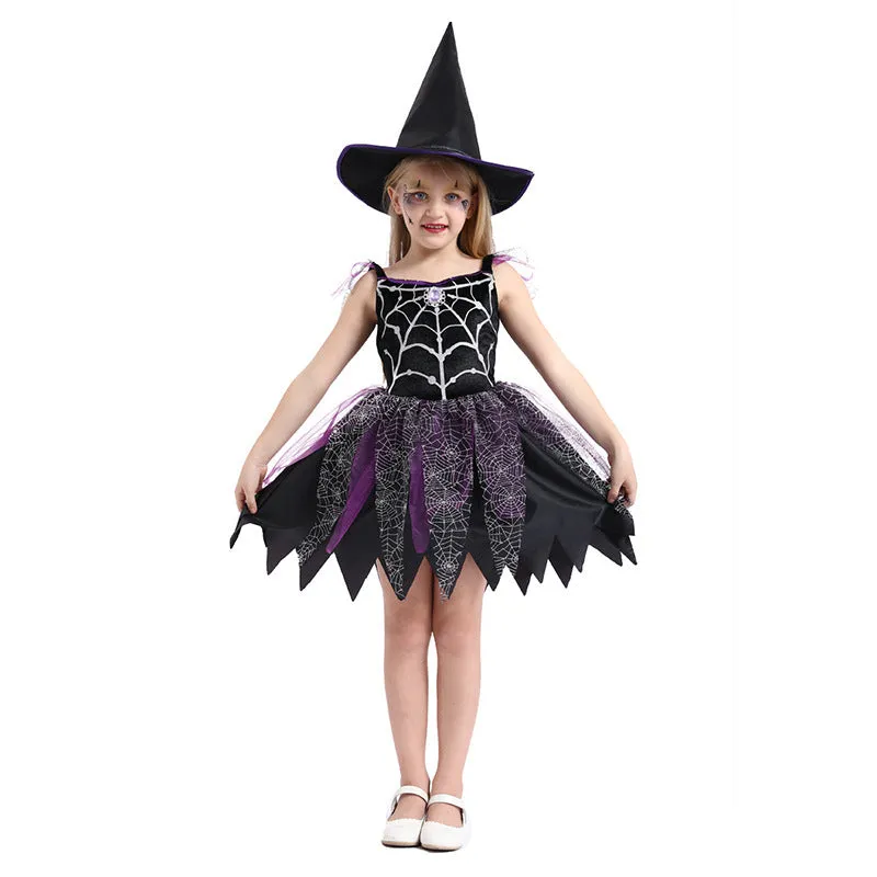 Halloween Children Witch Costume