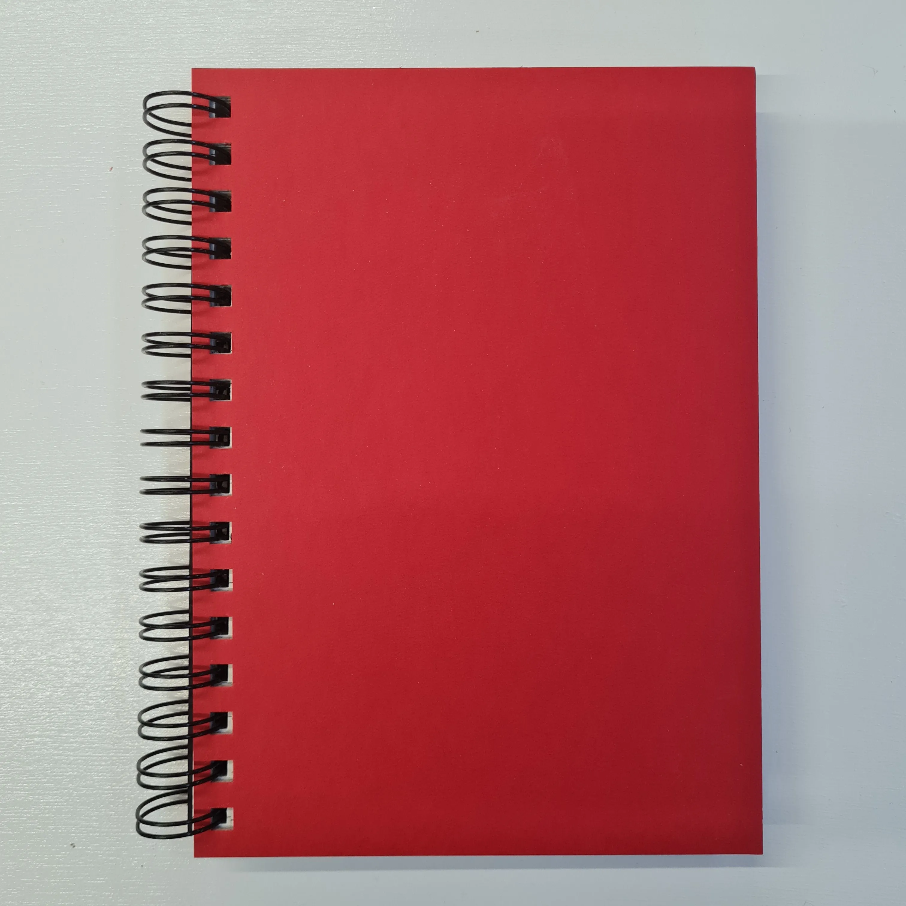 Hardcover Notebook wirebound - ruled A5 various colours