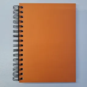 Hardcover Notebook wirebound - ruled A5 various colours