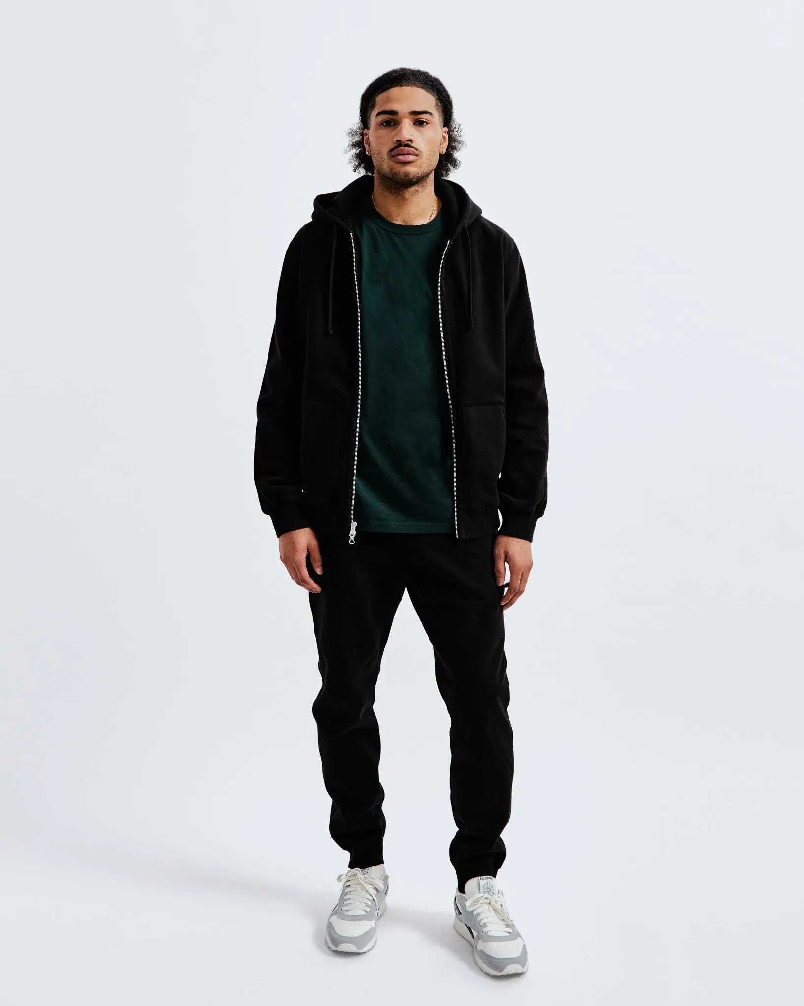 Heavyweight Fleece Standard Zip Hoodie