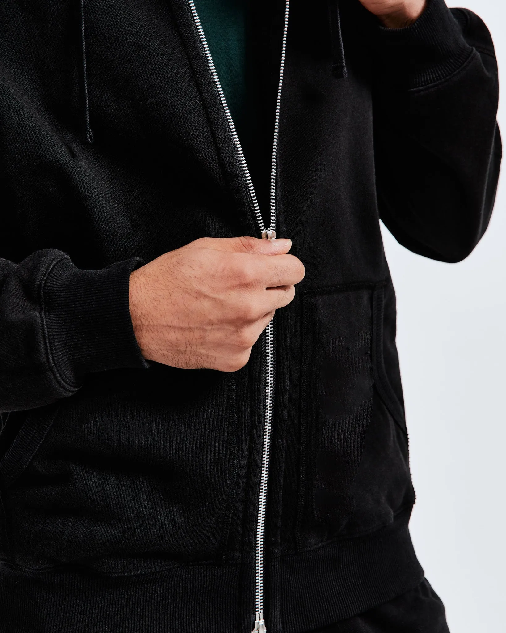 Heavyweight Fleece Standard Zip Hoodie