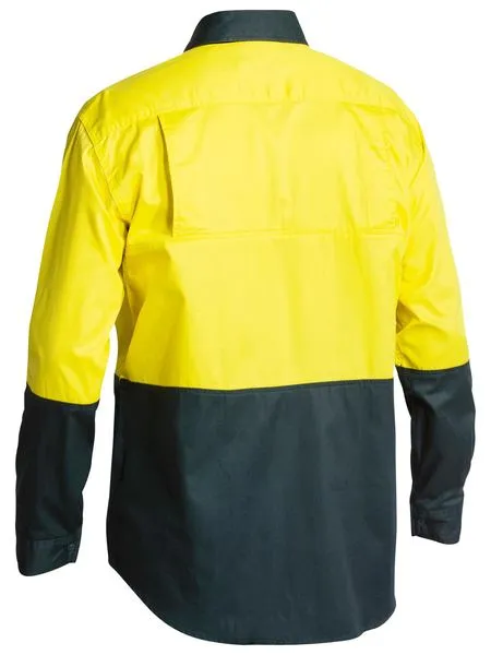 HI VIS COOL LIGHTWEIGHT DRILL SHIRT BS6895