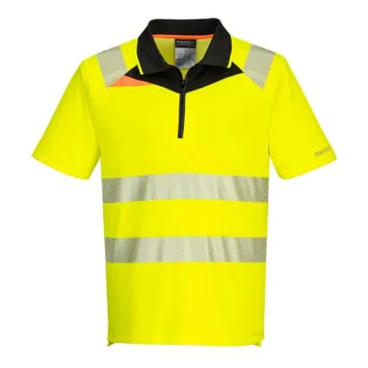 High Visibility Polo Shirt Portwest DX4 Short Sleeve DX412