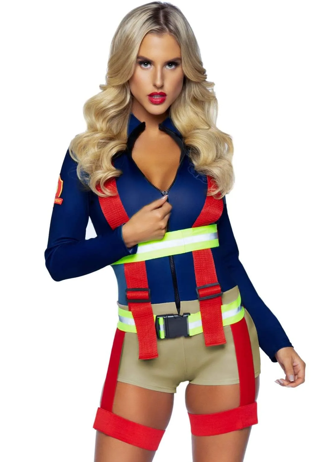 Hot Zone Honey Firefighter Costume