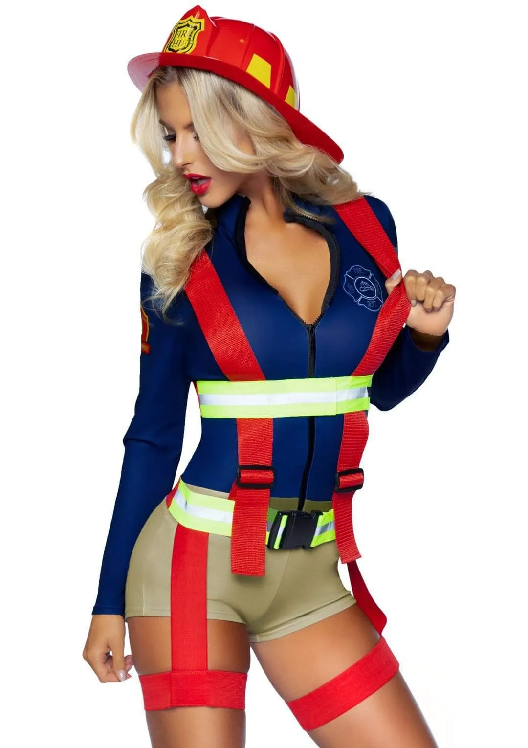 Hot Zone Honey Firefighter Costume