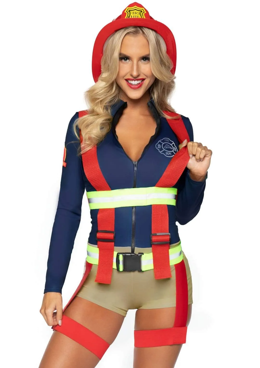 Hot Zone Honey Firefighter Costume