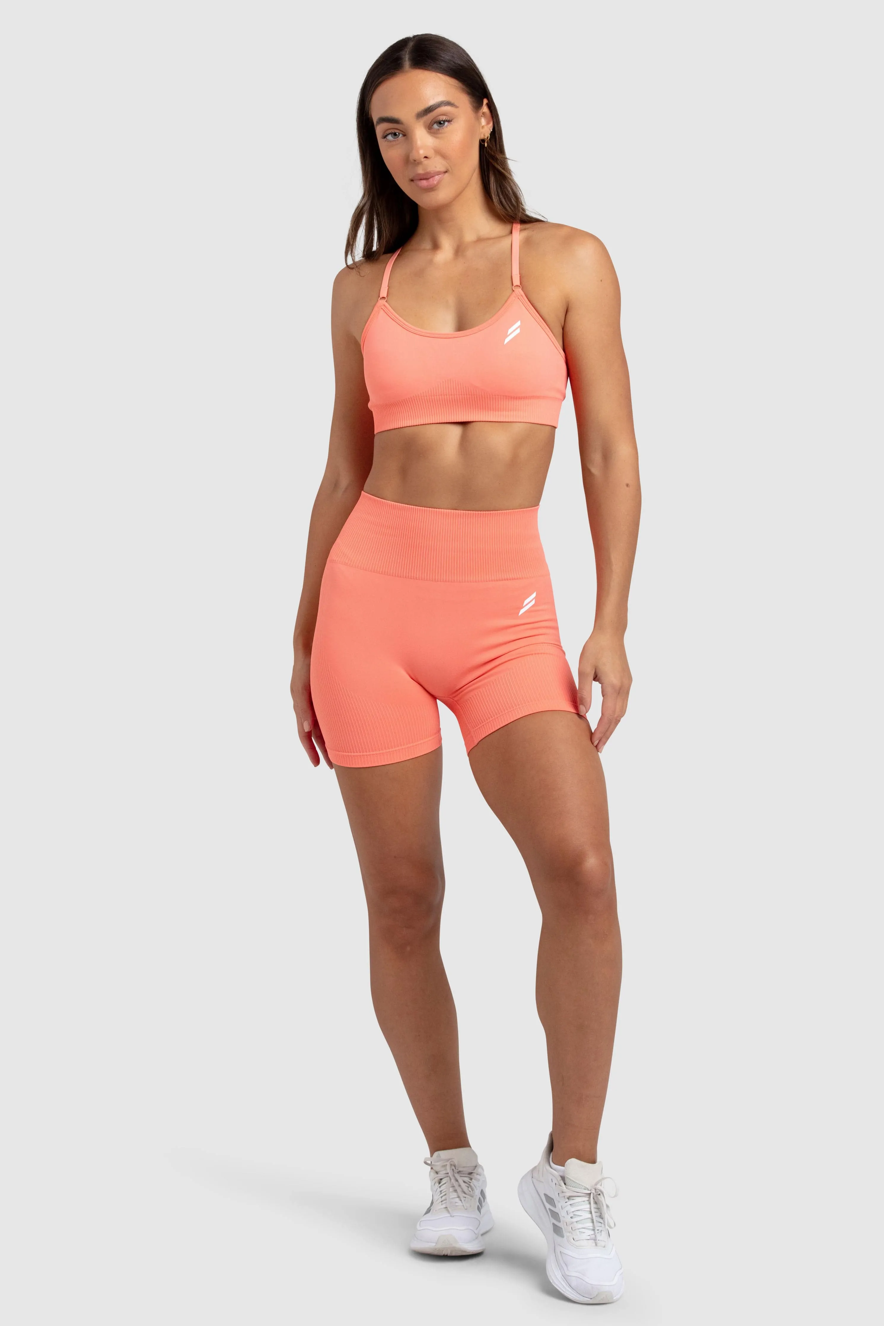 Impact Solid Shorts - Peach