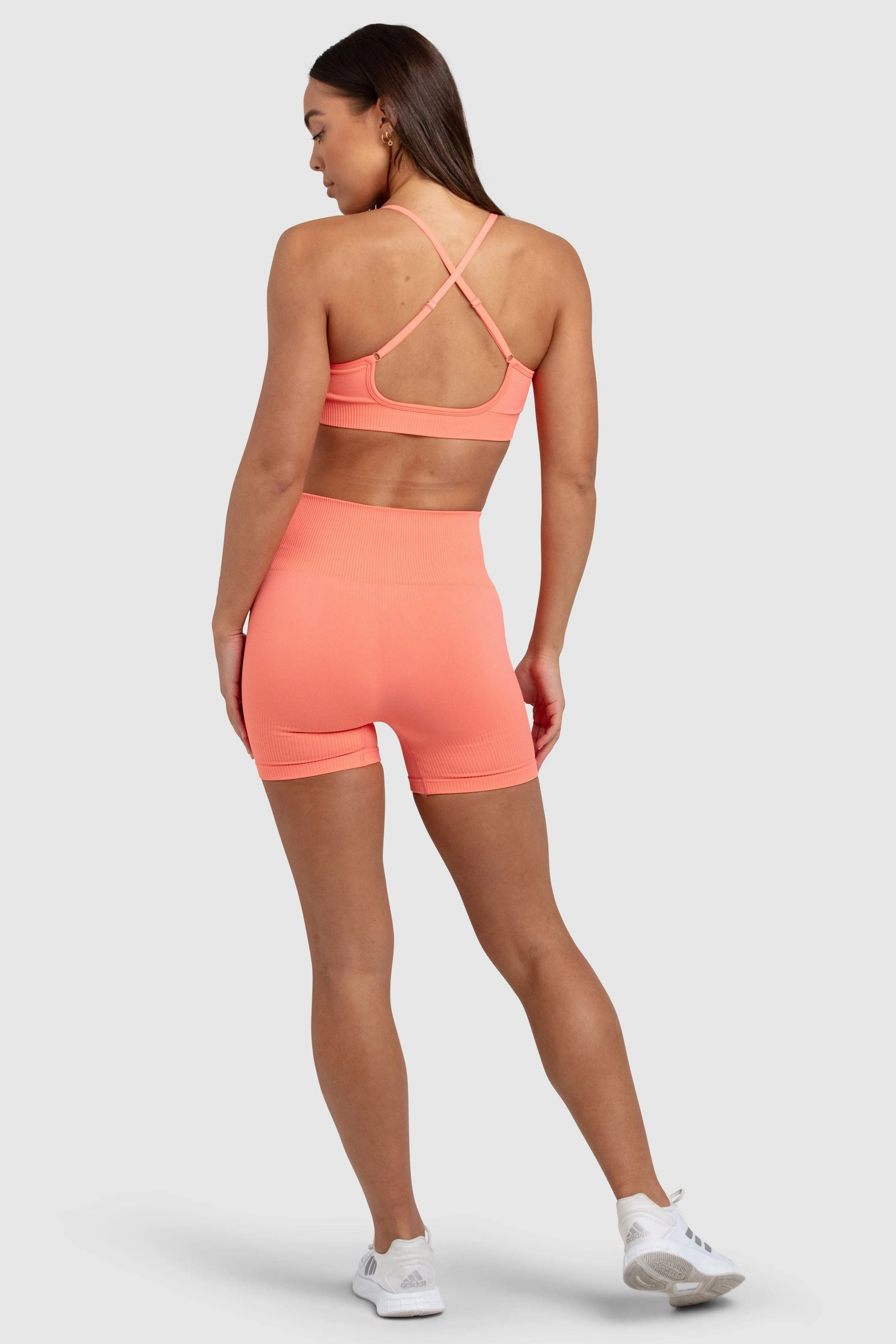 Impact Solid Shorts - Peach