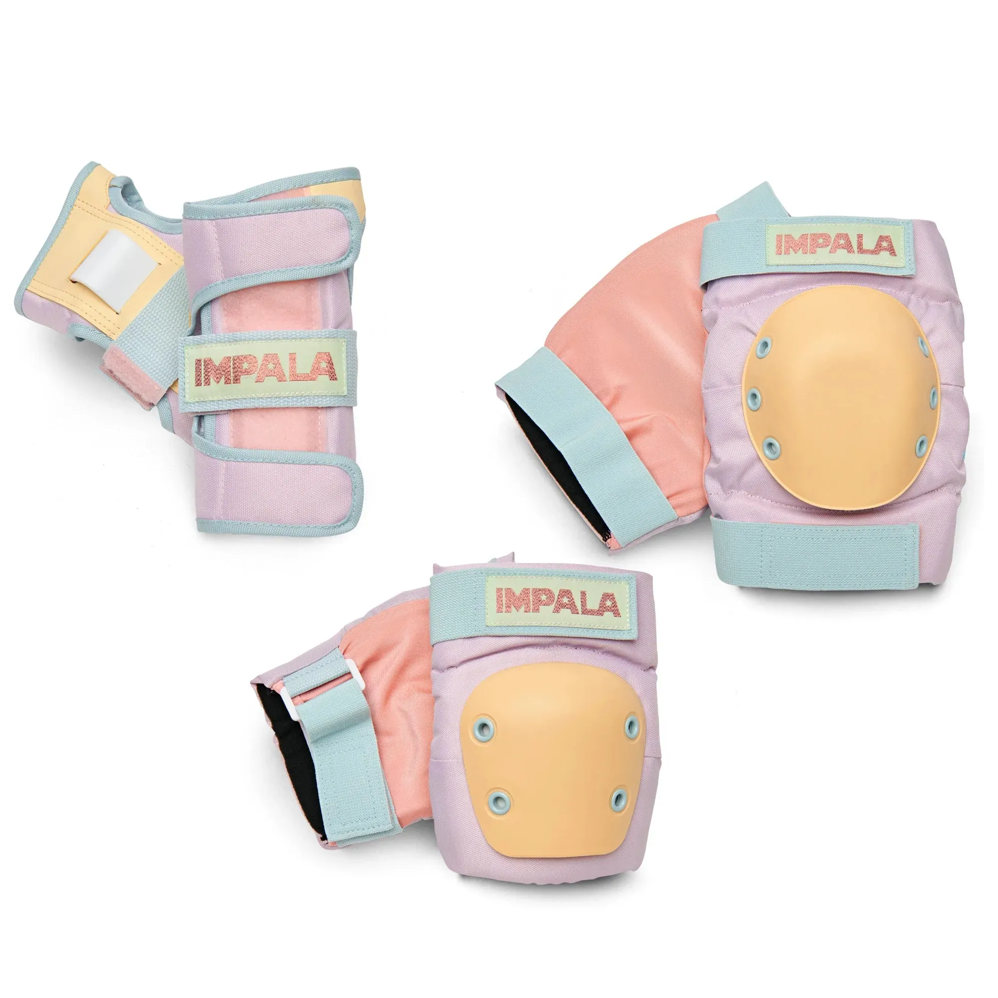 Impala Protective Set - Youth - (Pastel Block)