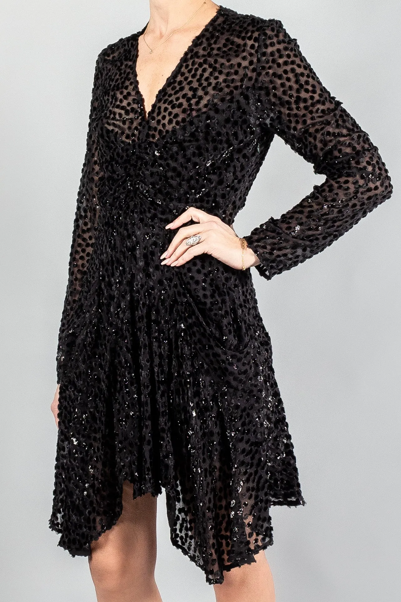 Isabel Marant Usmara Sparkly Dress