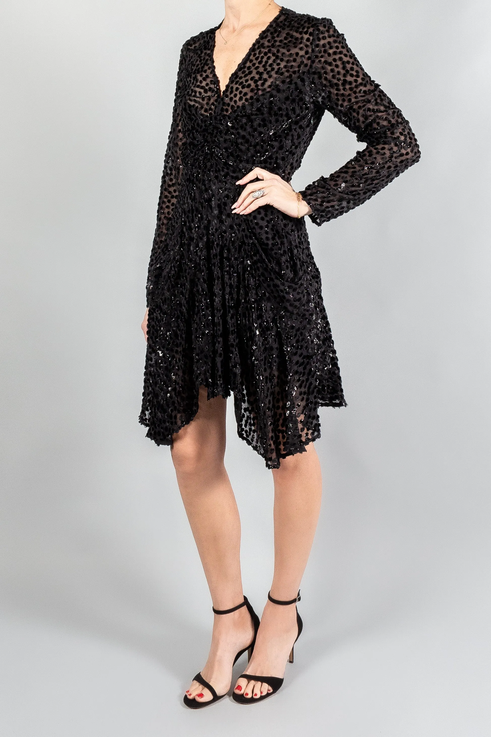 Isabel Marant Usmara Sparkly Dress