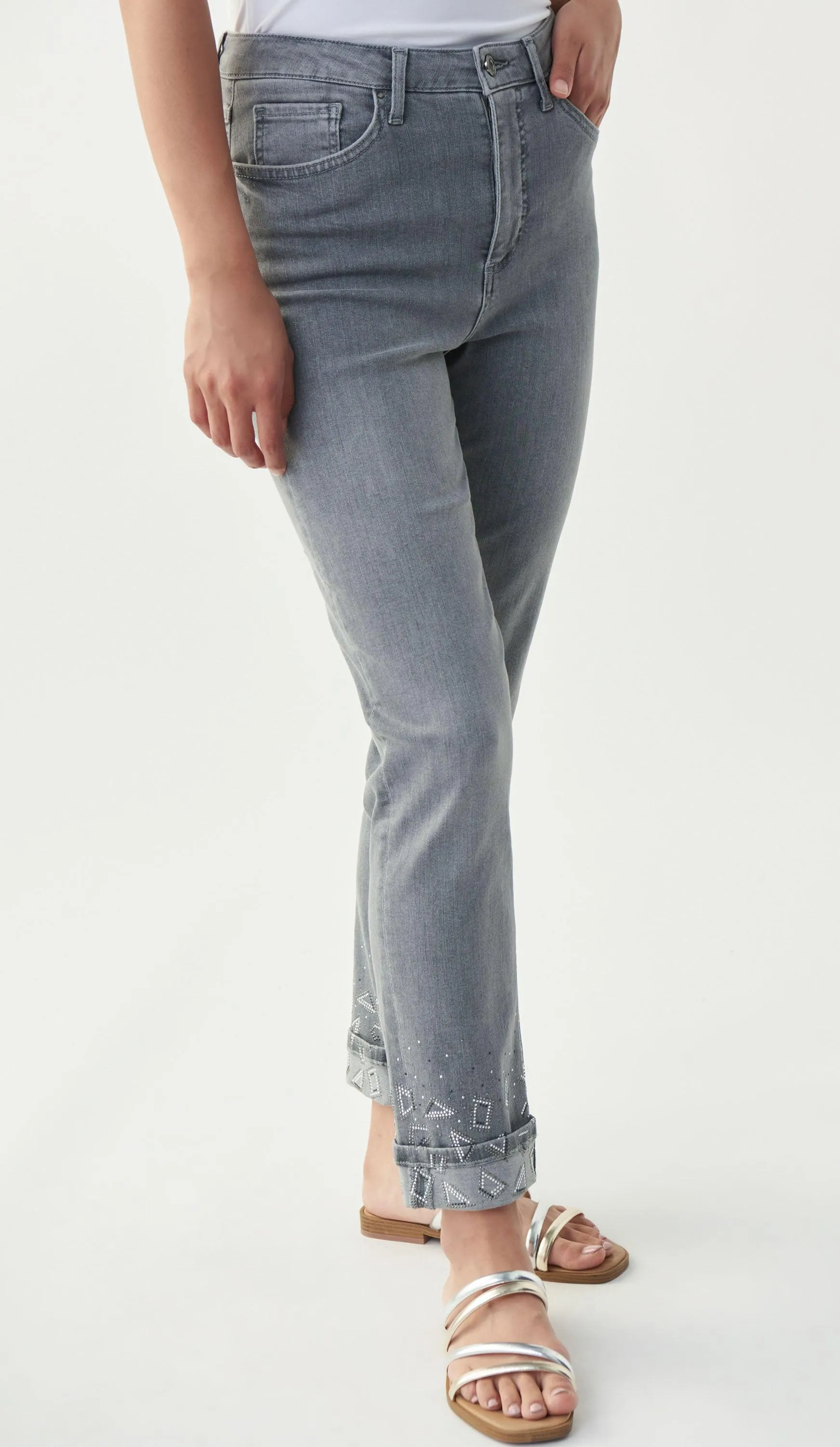 Joseph Ribkoff Grey Trouser Style 221938