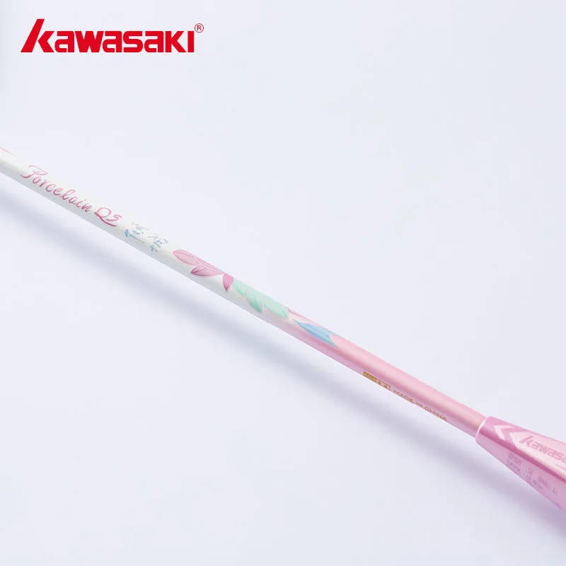 Kawasaki Porcelain Q5 (Pink) Badminton Racket - Unstrung