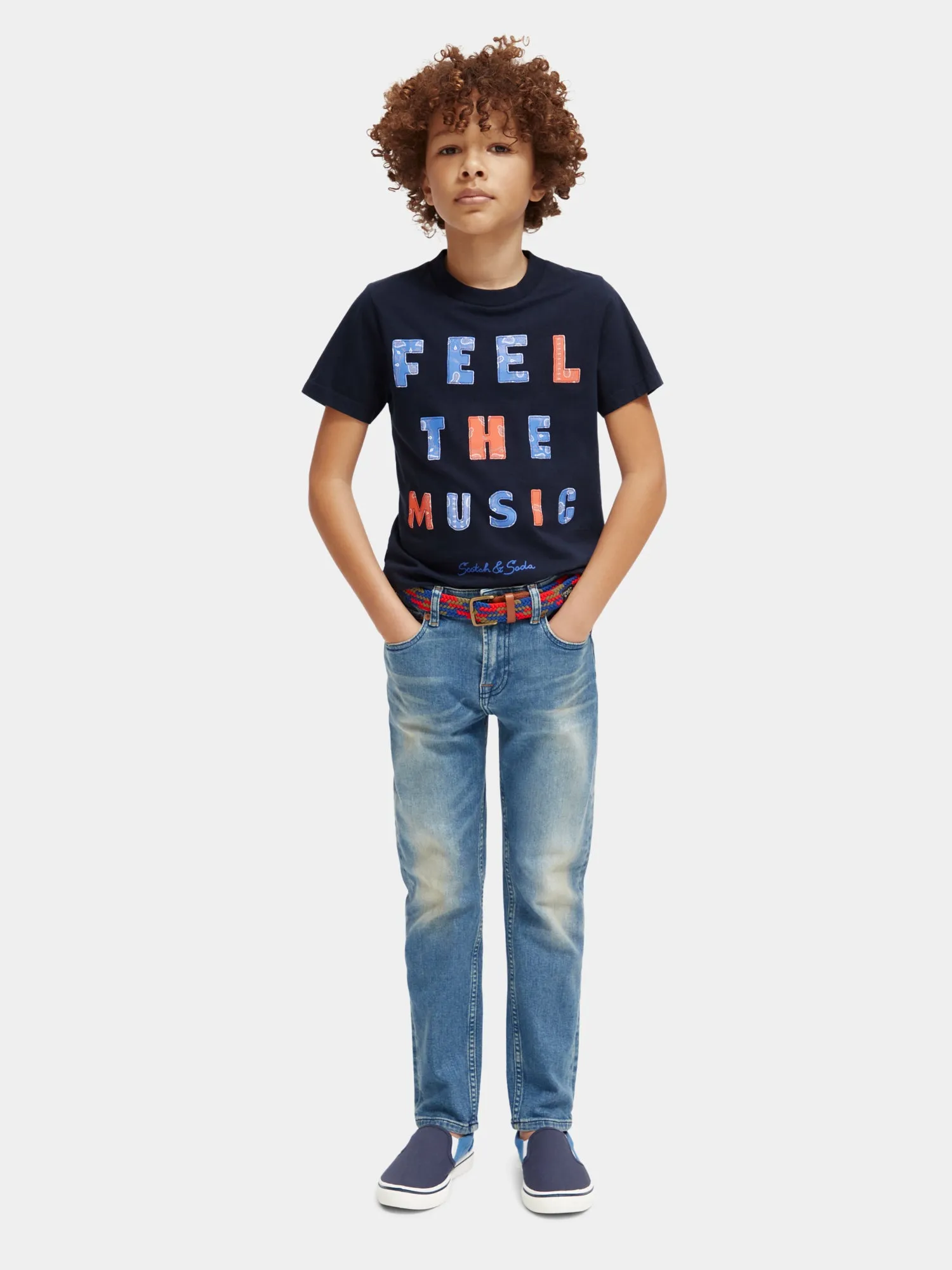 Kids - Regular-fit artwork t-shirt