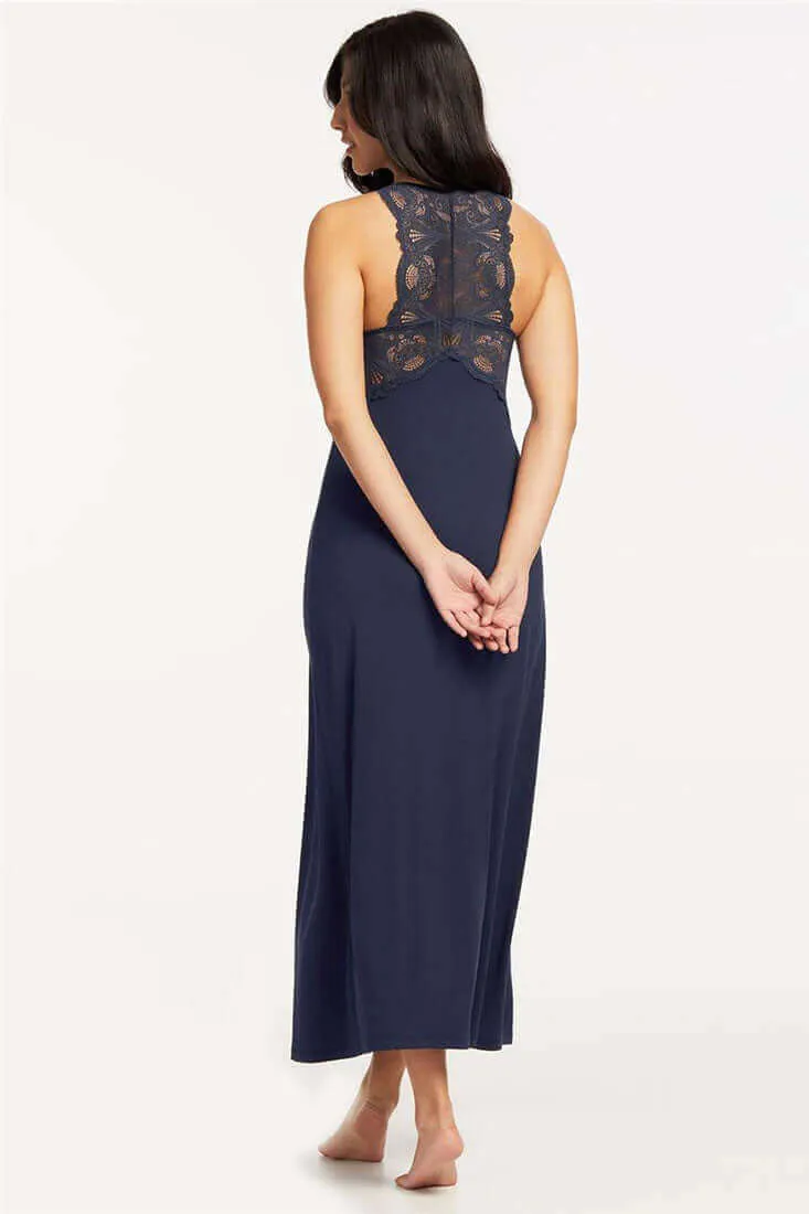 Lace T-Back Gown