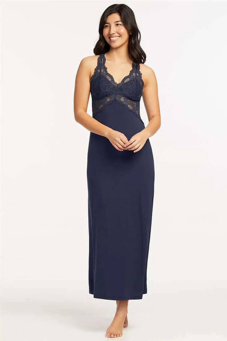 Lace T-Back Gown