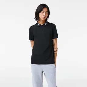 Lacoste Men's Branded Slim Fit Stretch Piqué Polo