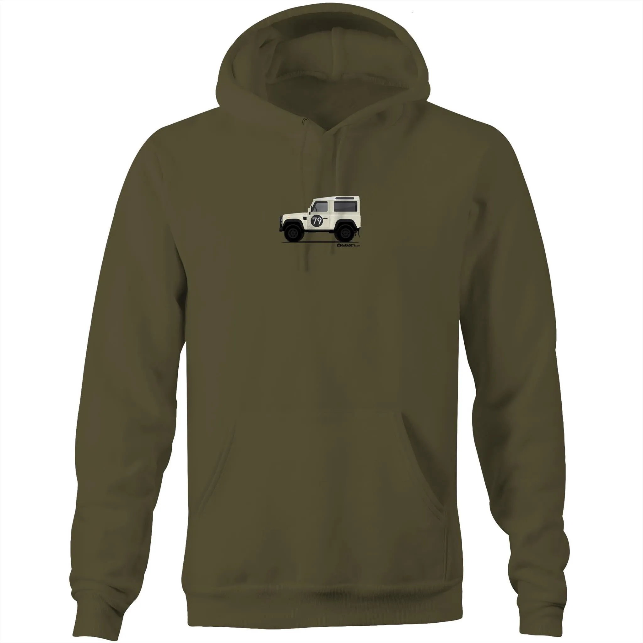 Land Rover Defender - Pocket Hoodie Sweatshirt