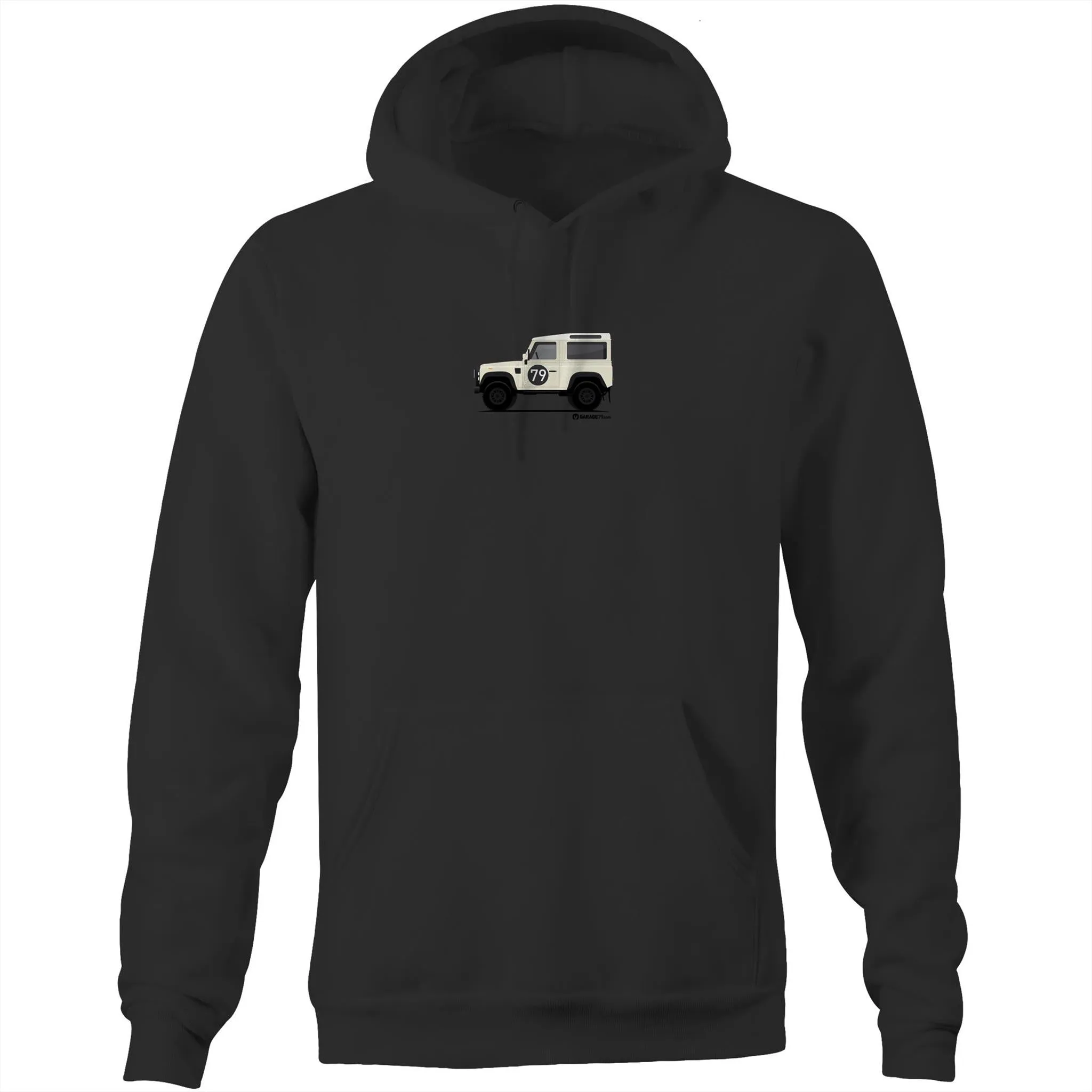 Land Rover Defender - Pocket Hoodie Sweatshirt