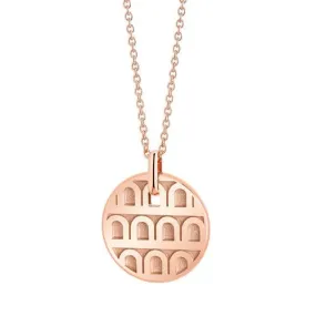 L'Arc de DAVIDOR Pendant PM, 18k Rose Gold with Satin Finish