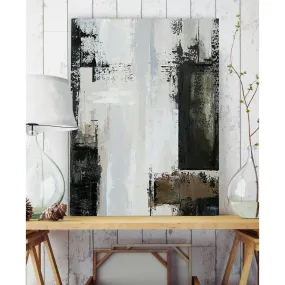 Large Abstract Painting,City Skyline Painting,Rich Texture Canvas Art Ap025