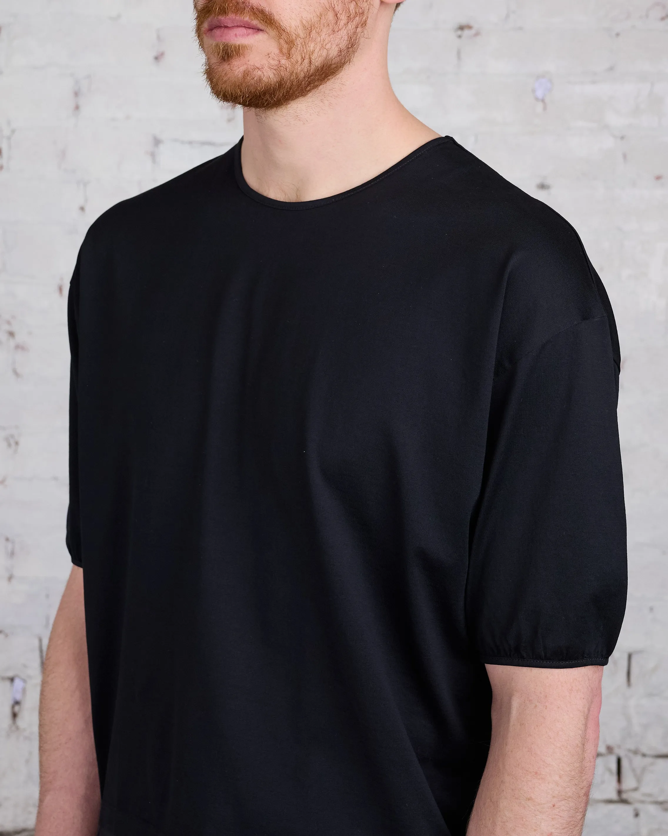 Lemaire SS Relaxed T-Shirt Black