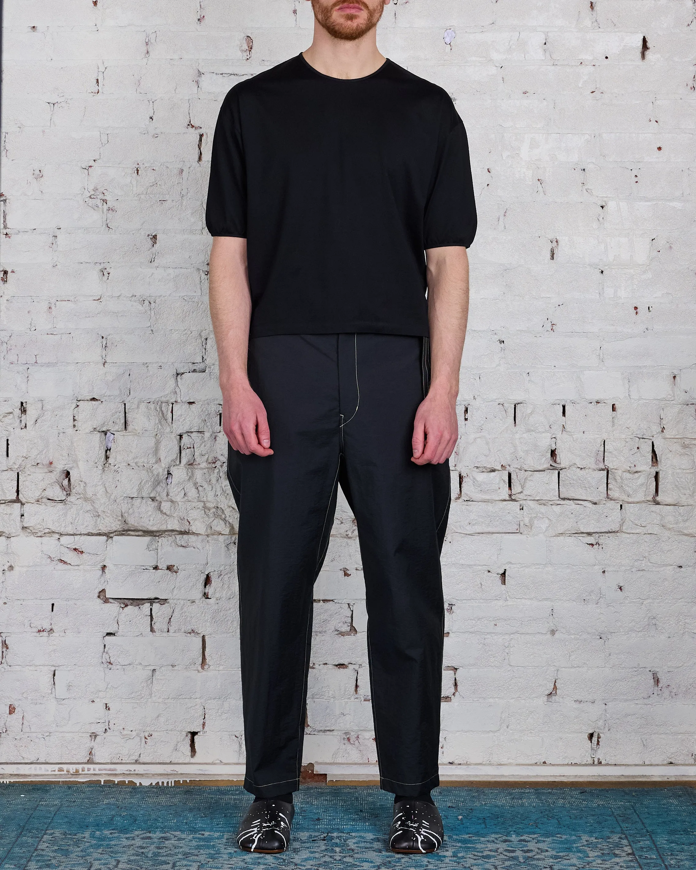 Lemaire SS Relaxed T-Shirt Black