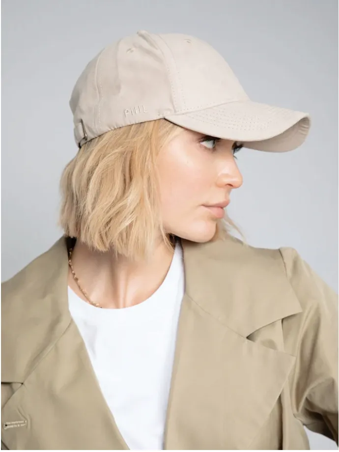 LILY CAP SUEDE - LIGHT SAND