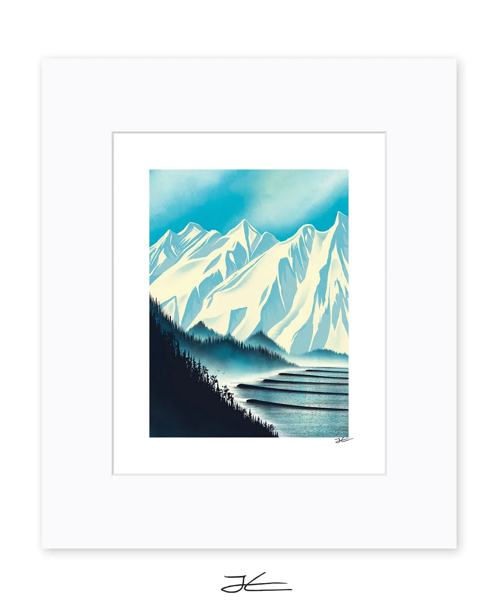 Lining Up - Print/ Framed Print