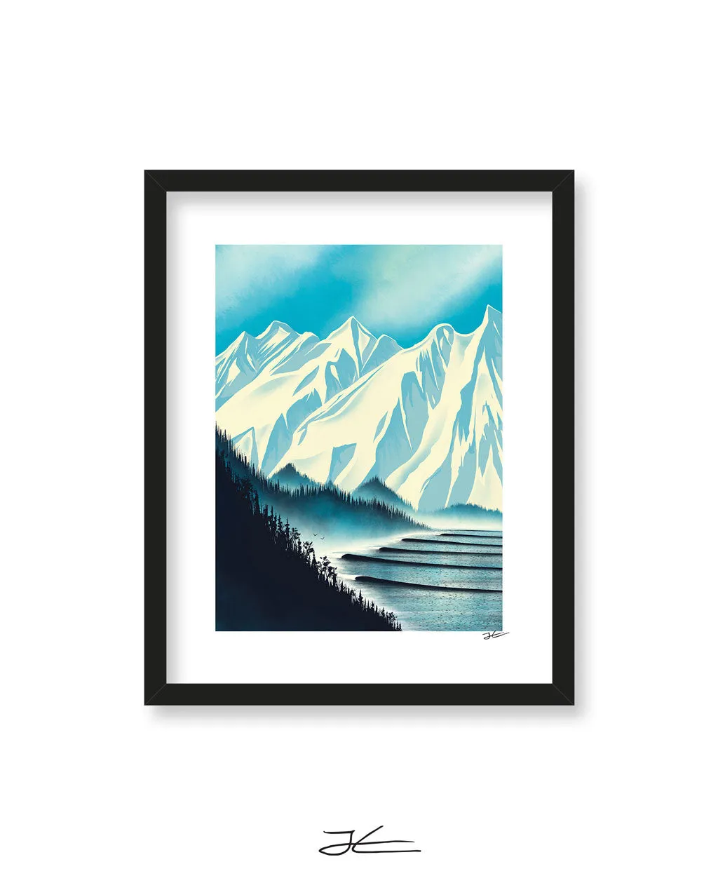 Lining Up - Print/ Framed Print