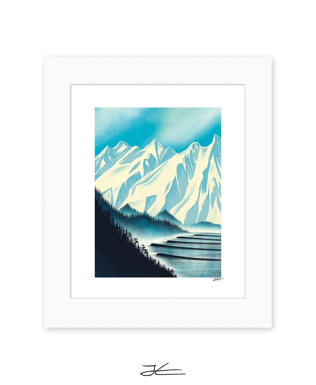 Lining Up - Print/ Framed Print