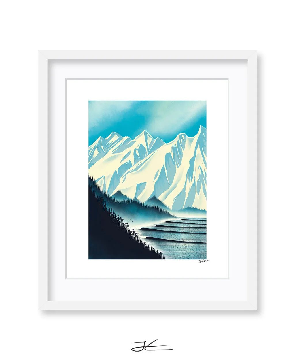 Lining Up - Print/ Framed Print