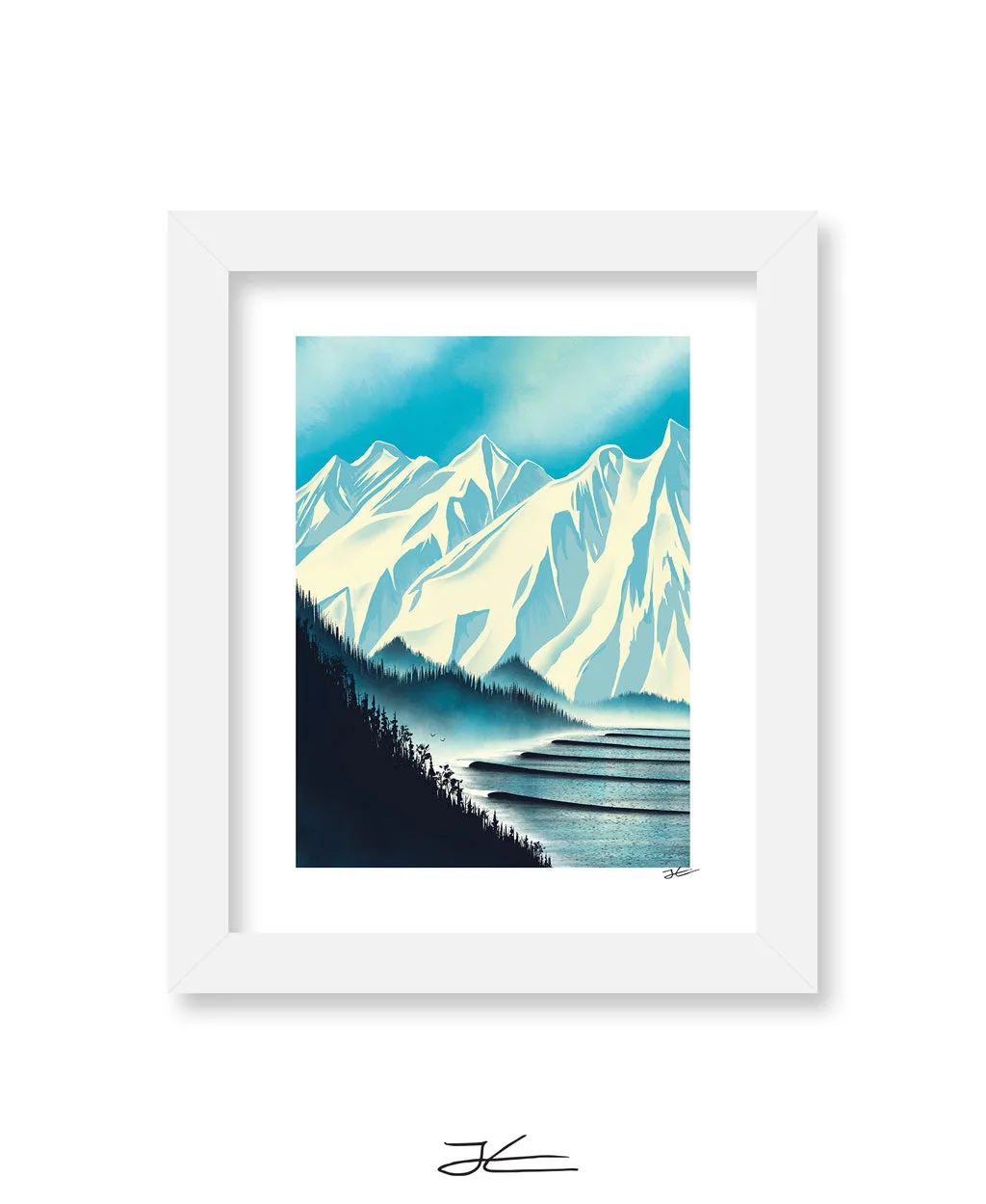 Lining Up - Print/ Framed Print