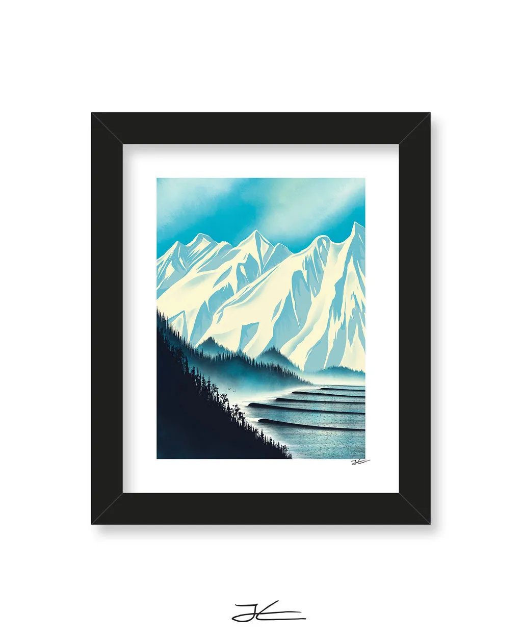 Lining Up - Print/ Framed Print