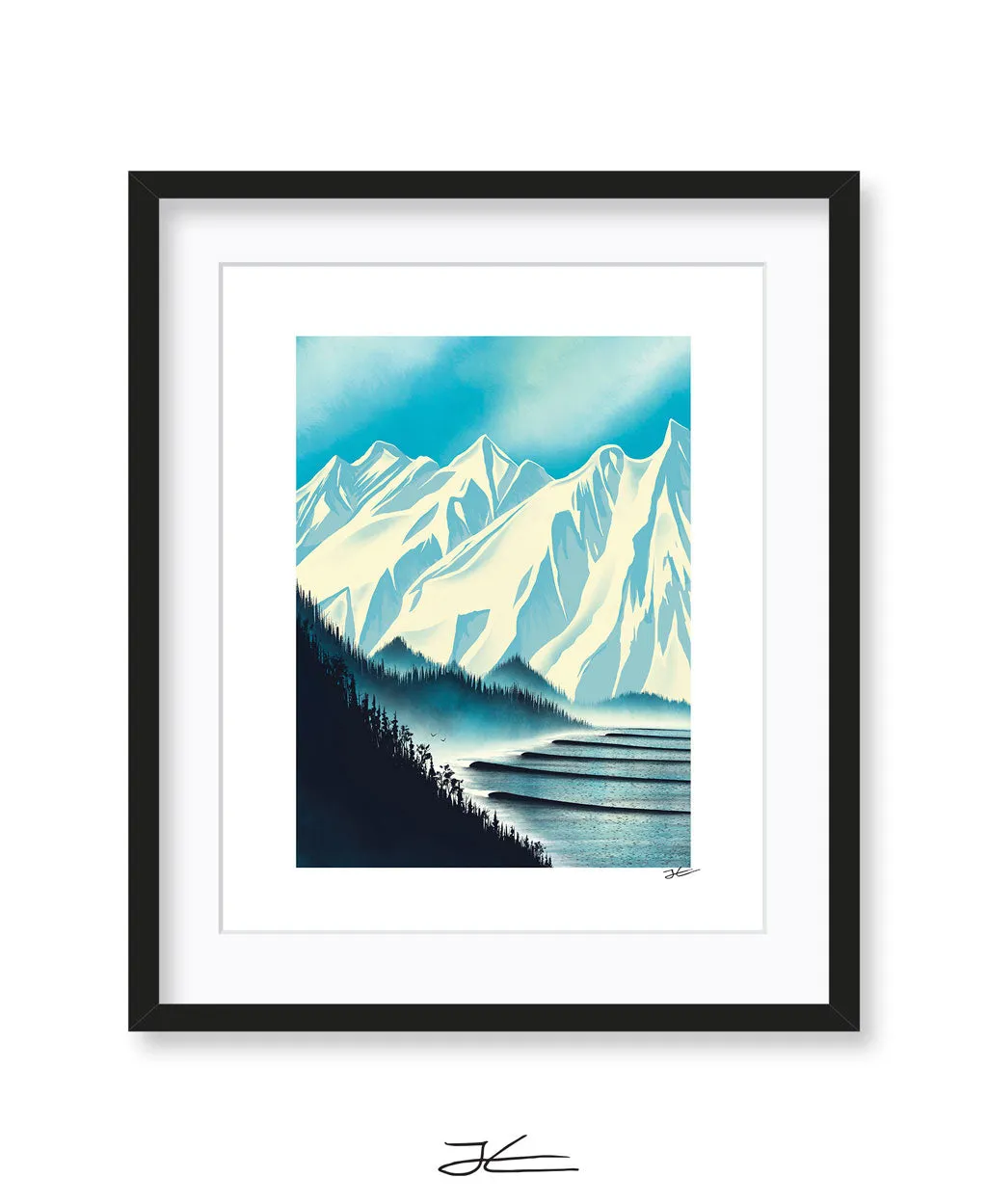 Lining Up - Print/ Framed Print