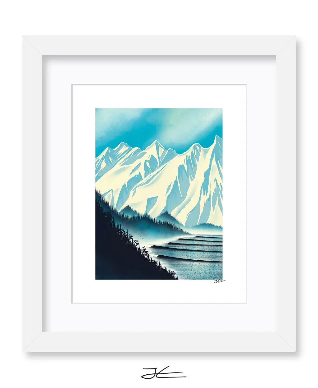 Lining Up - Print/ Framed Print