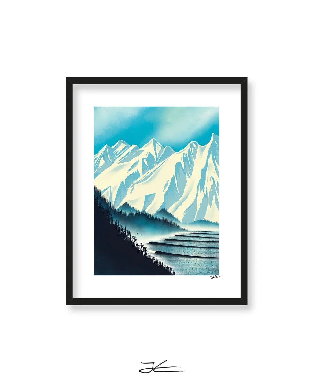 Lining Up - Print/ Framed Print