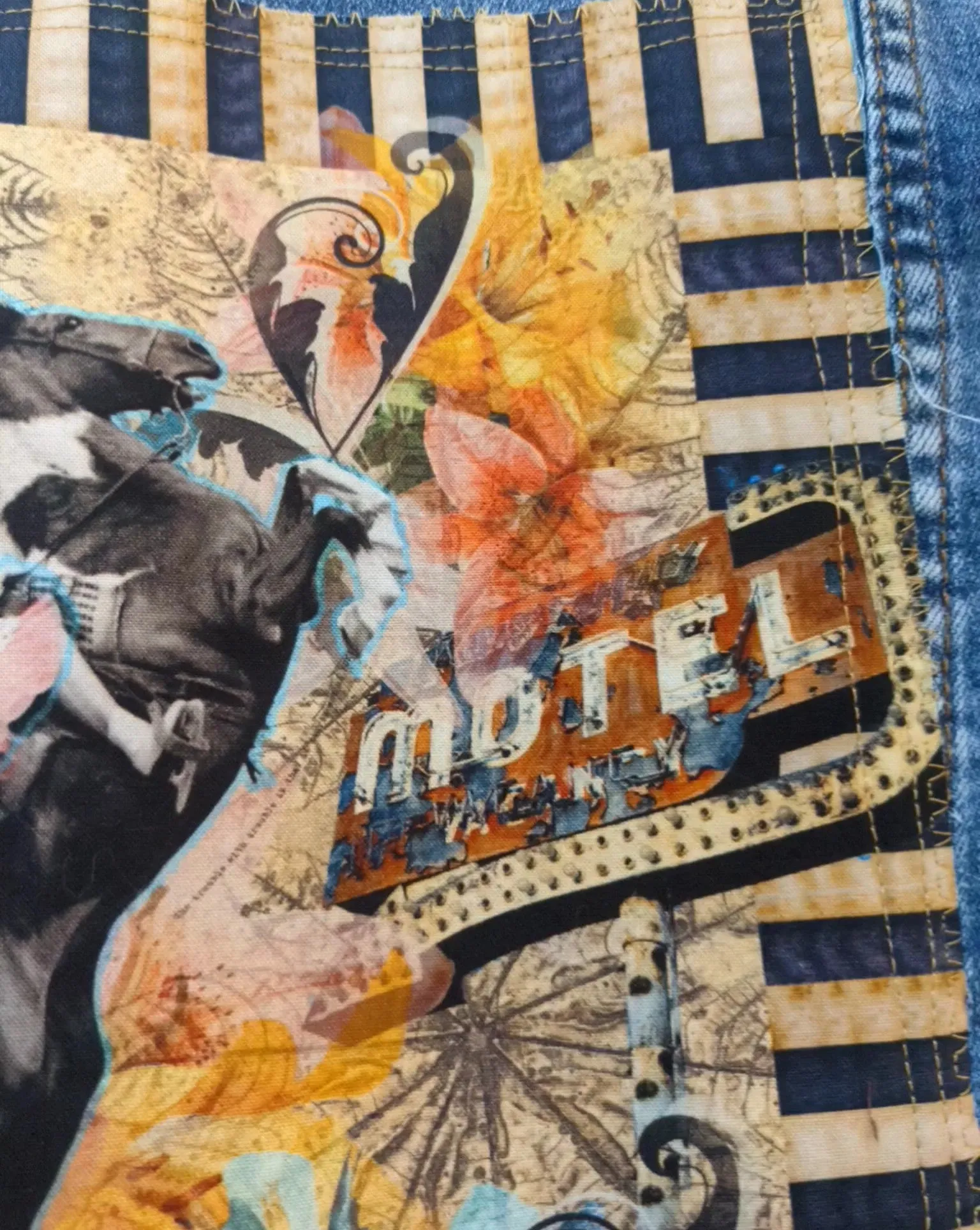 Lipstick Cowgirl Collection |  Ridin High Vintage Jean Jacket