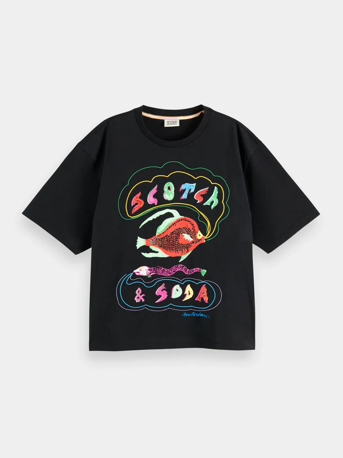 Loose-fit artwork t-shirt