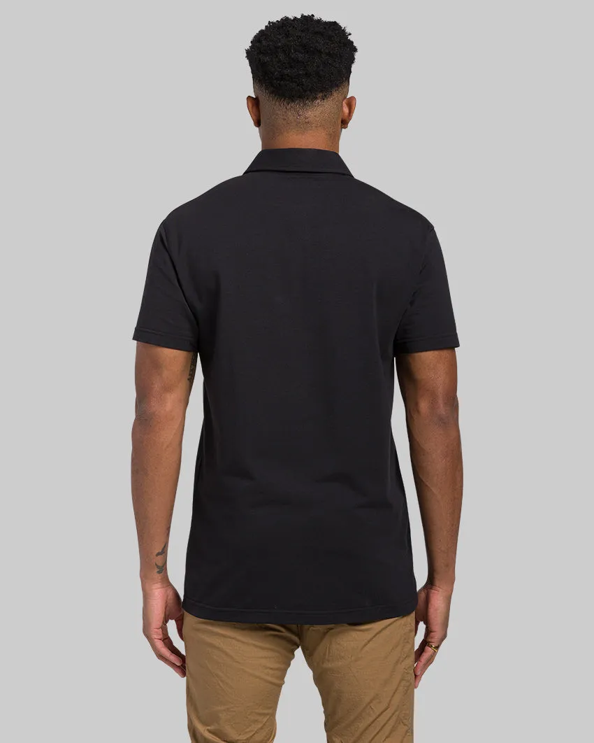 LUX Straight Hem Polo