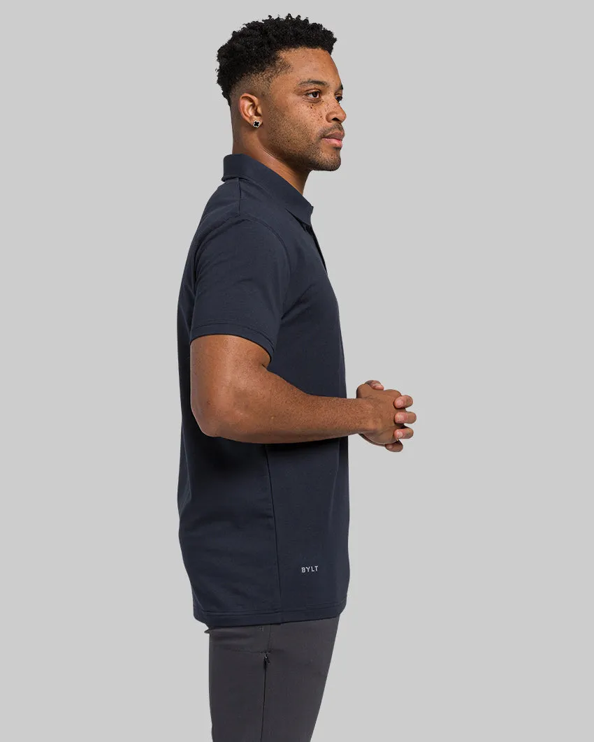 LUX Straight Hem Polo