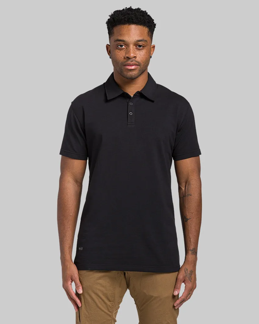 LUX Straight Hem Polo