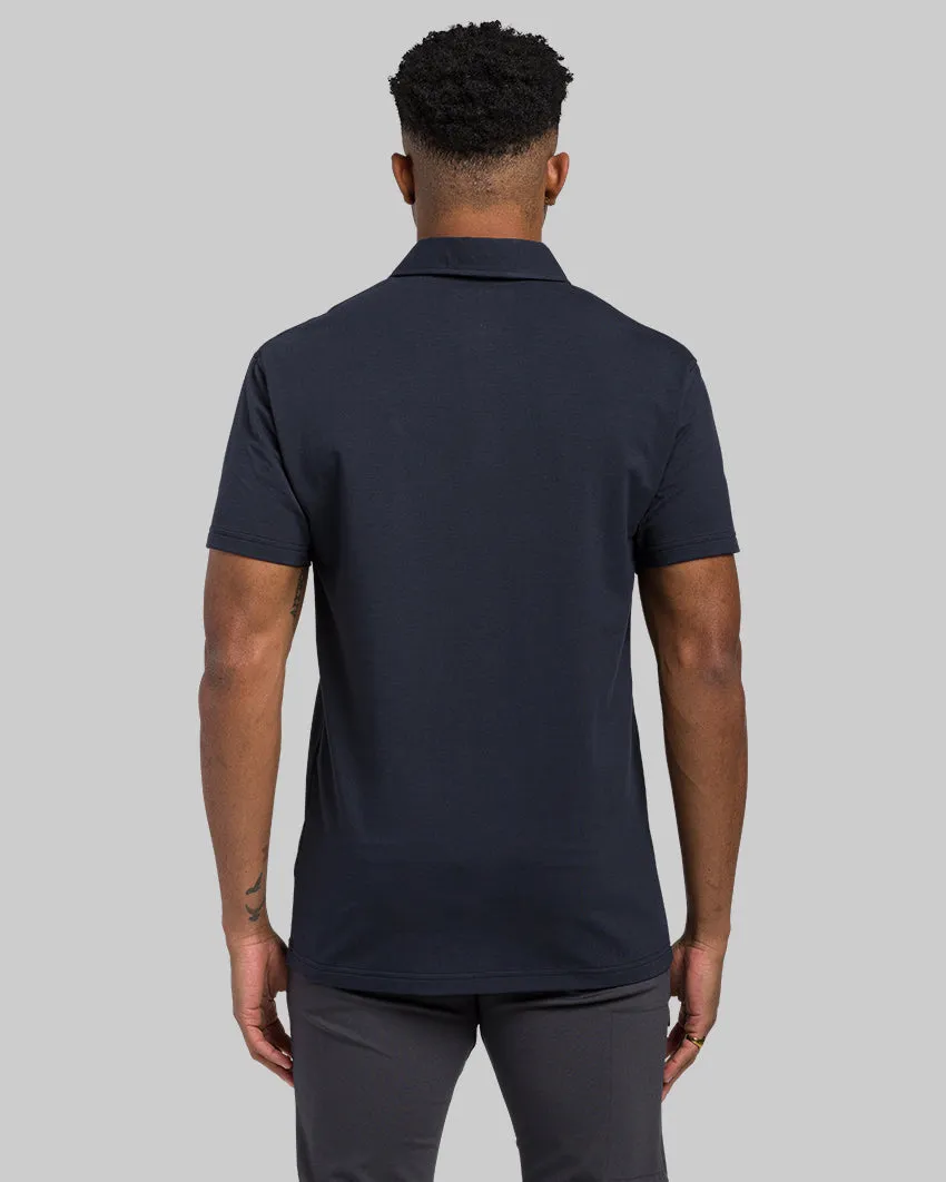 LUX Straight Hem Polo