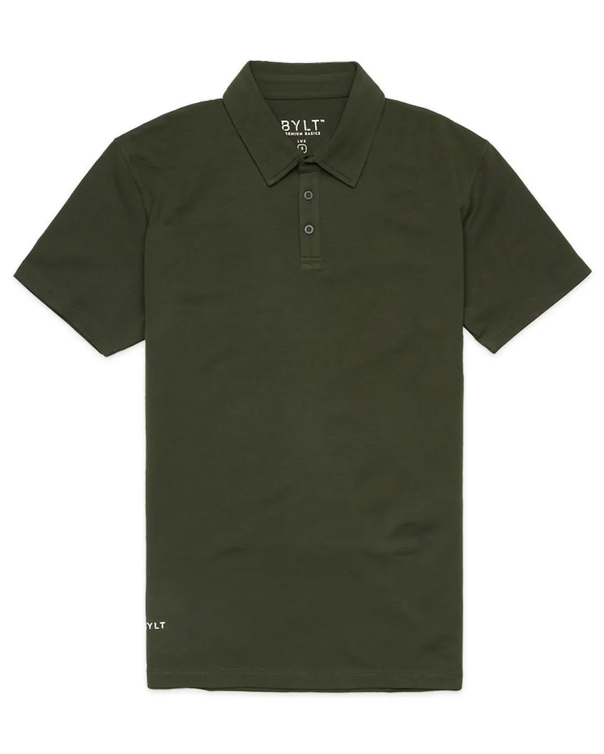 LUX Straight Hem Polo