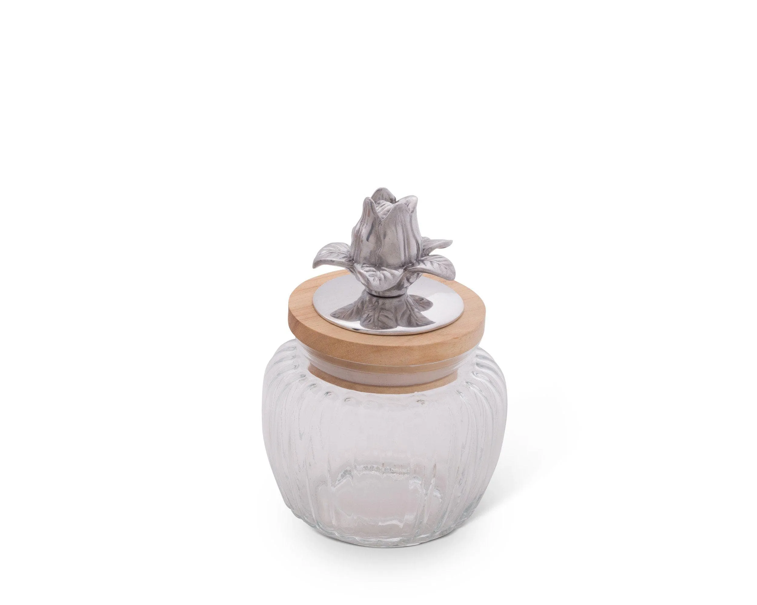 Magnolia Glass Canister